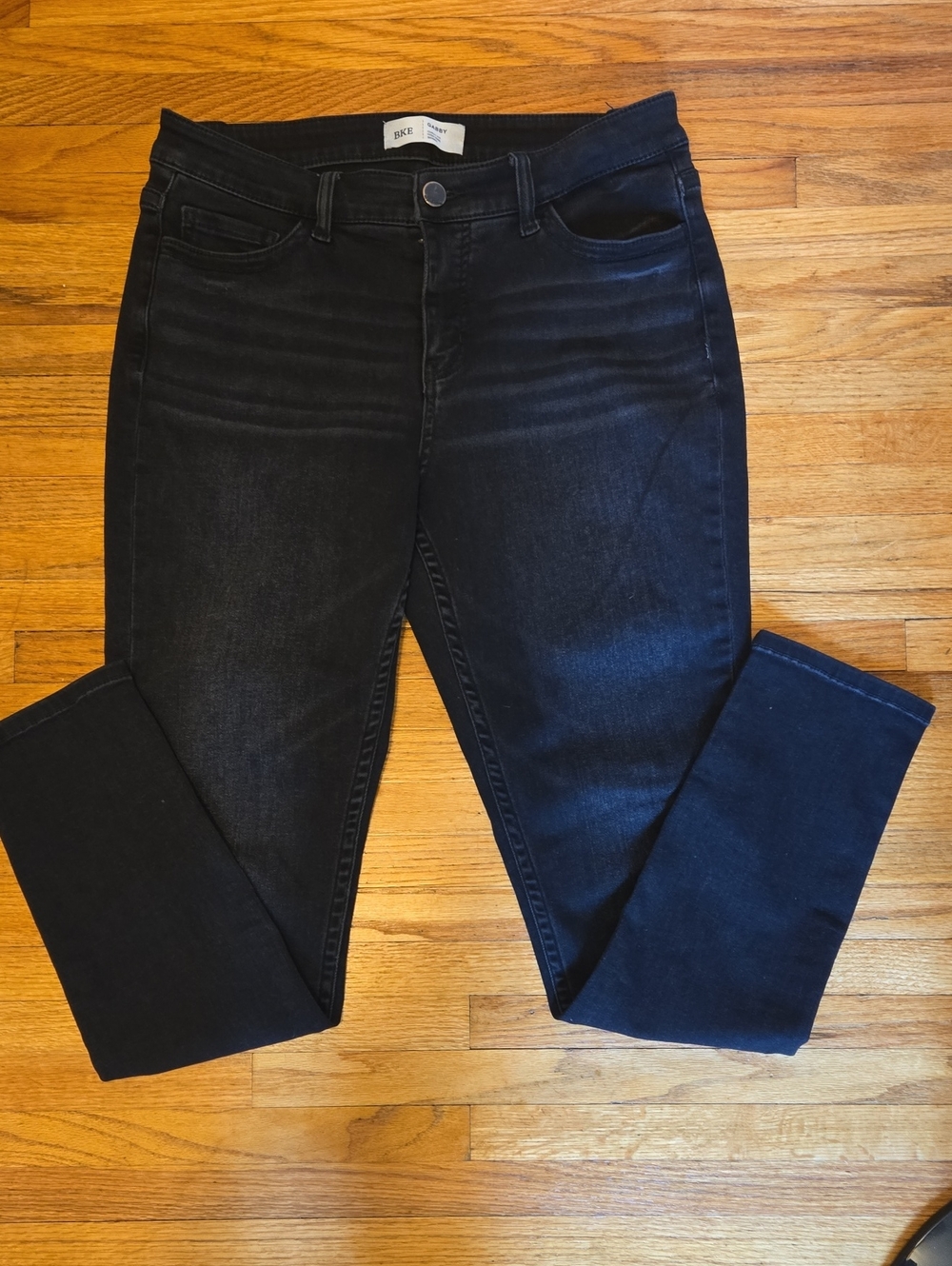 BKE Black Wash High Rise Curvy Fit Women’s Skinny Jeans. Like New.